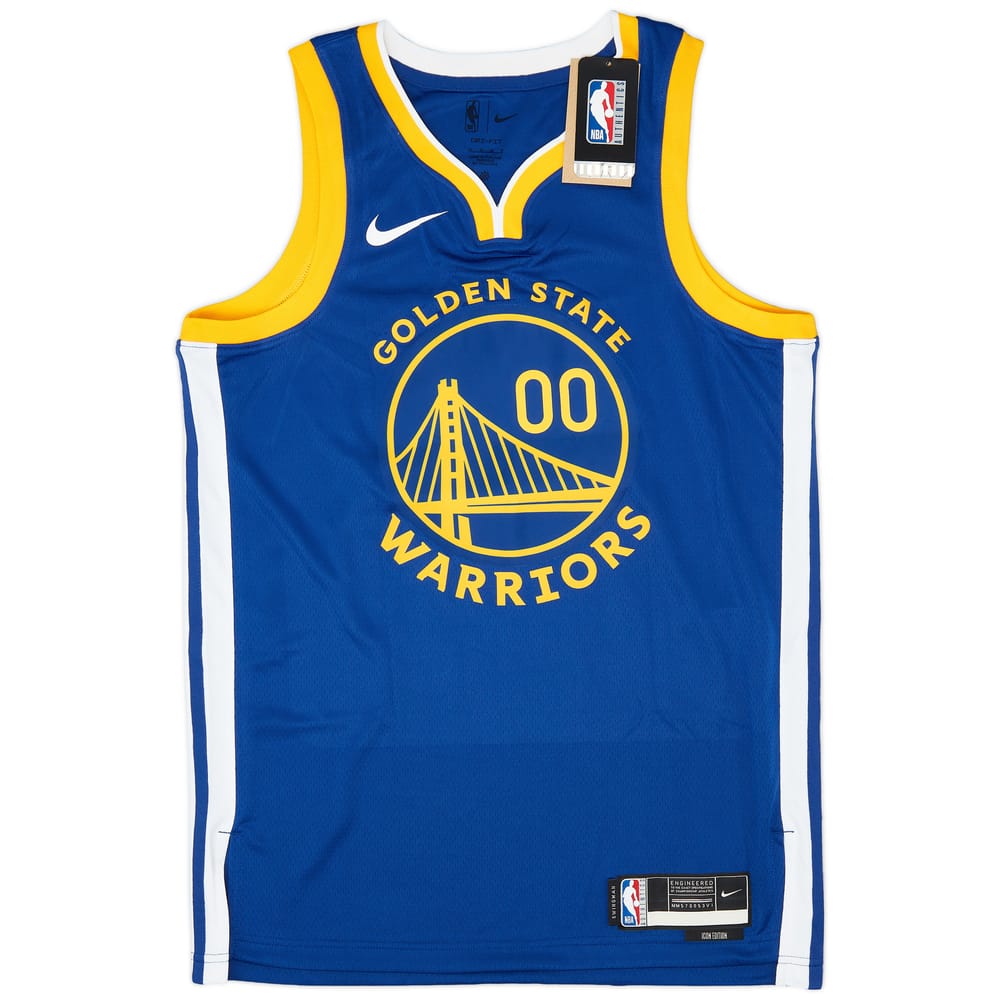 2021-24 Golden State Warriors Kuminga #00 Nike Swingman Away Jersey (M)