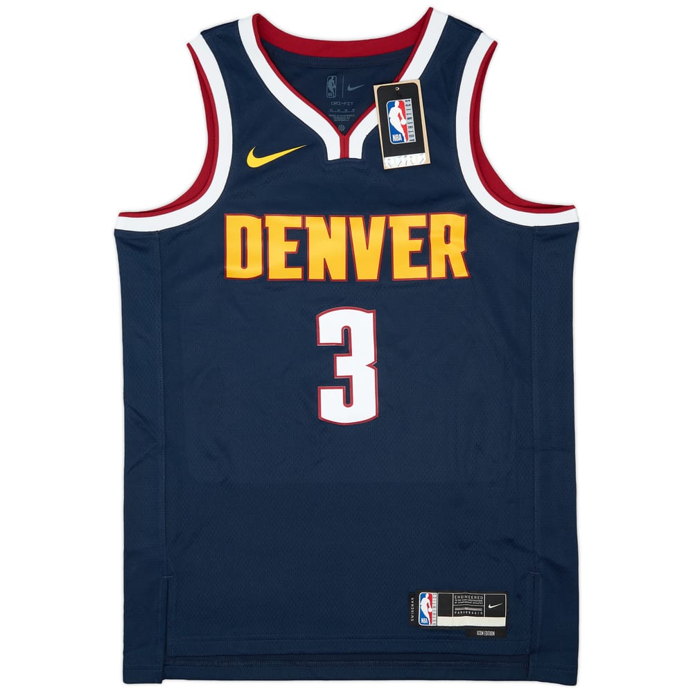 2021-23 Denver Nuggets Hyland #3 Nike Swingman Away Jersey (M)