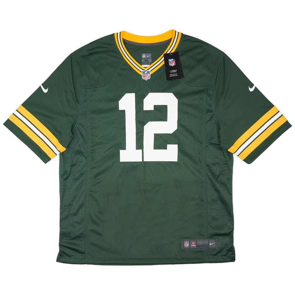 2012-22 Green Bay Packers Rodgers #12 Nike Game Home Jersey (XL)
