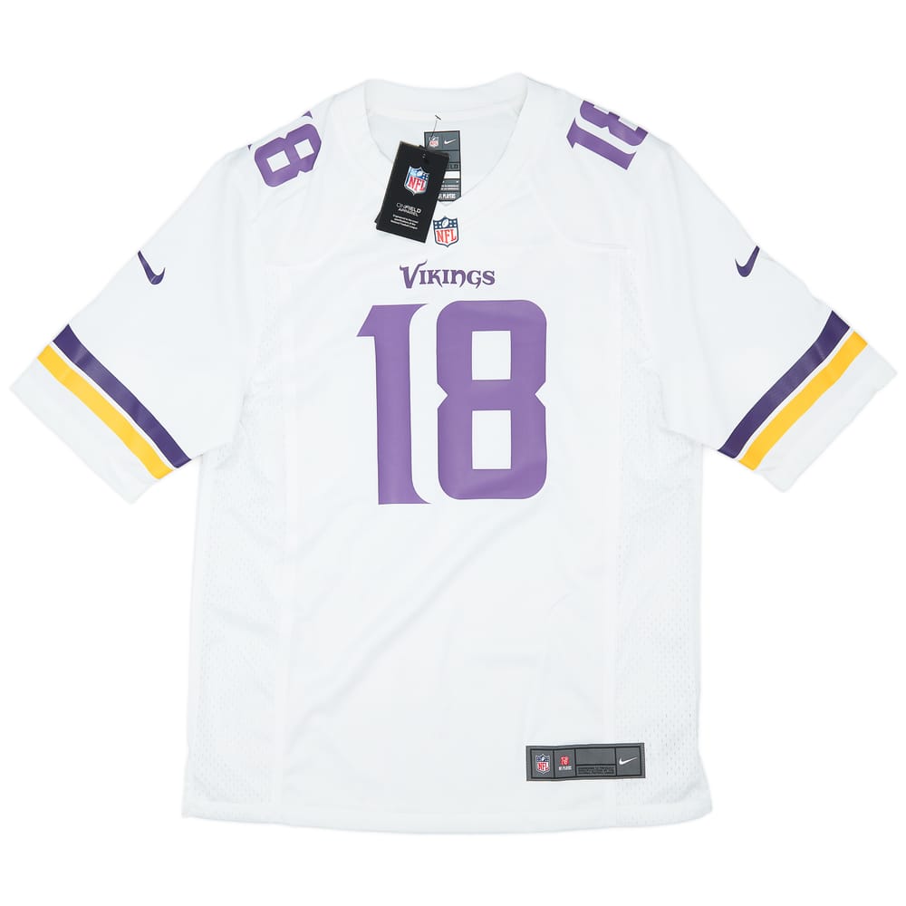2020-23 Minnesota Vikings Jefferson #18 Nike Game Away Jersey (M)