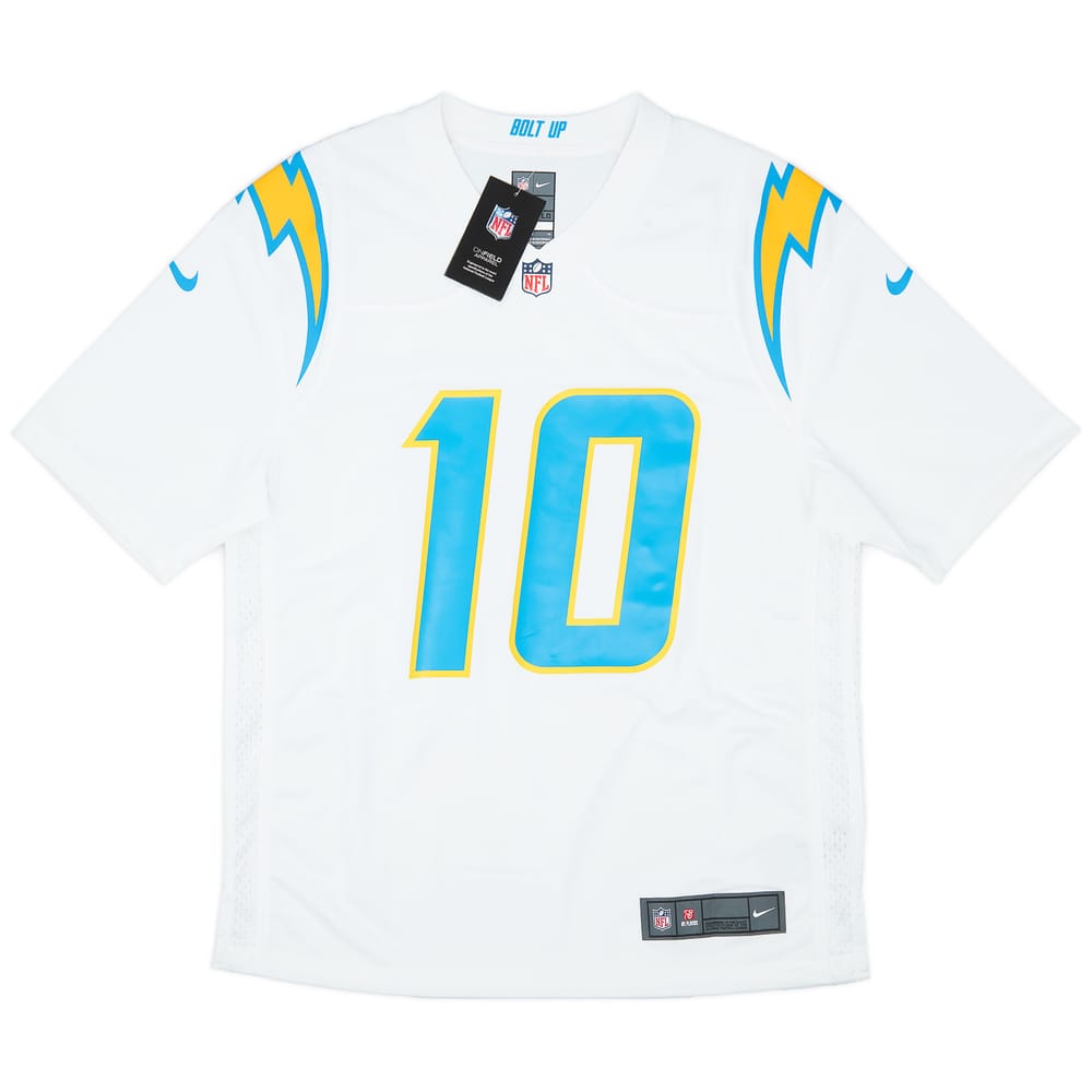 2020-23 LA Chargers Herbert #10 Nike Game Away Jersey (M)