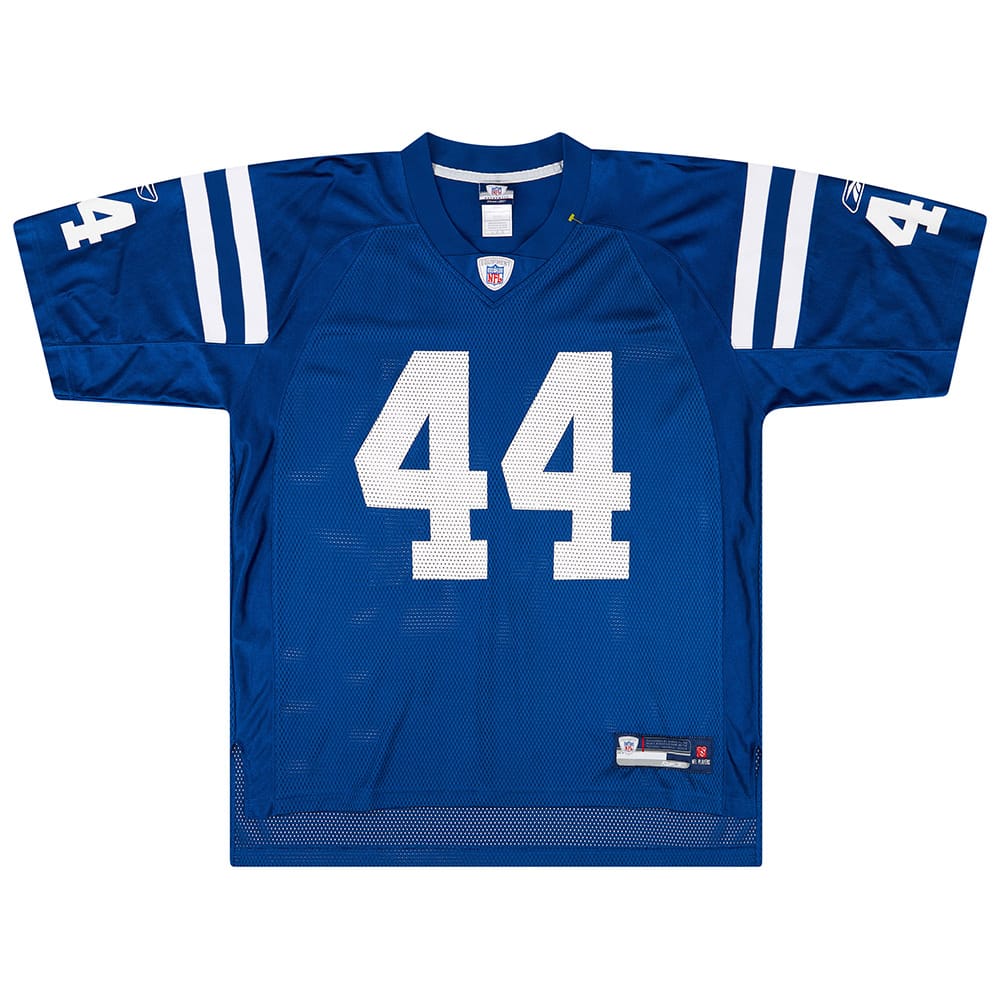 2007 Indianapolis Colts Clark #44 Reebok On Field Home Jersey (Excellent) L