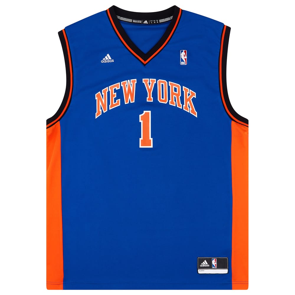 2010-12 New York Knicks Stoudemire #1 adidas Away Jersey (Excellent) S