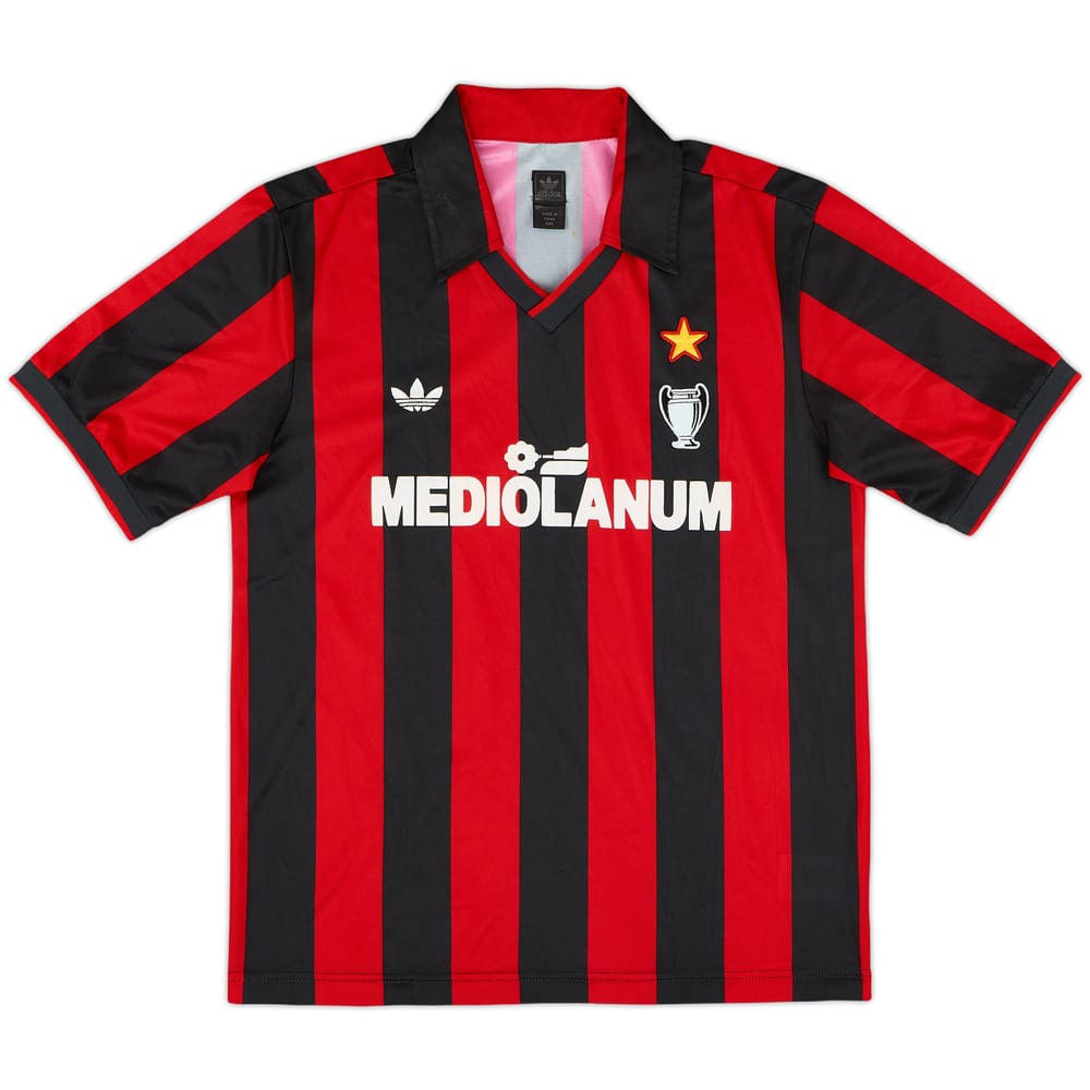 2006 AC Milan '1990' Retro adidas Home Shirt - 7/10 - (S)