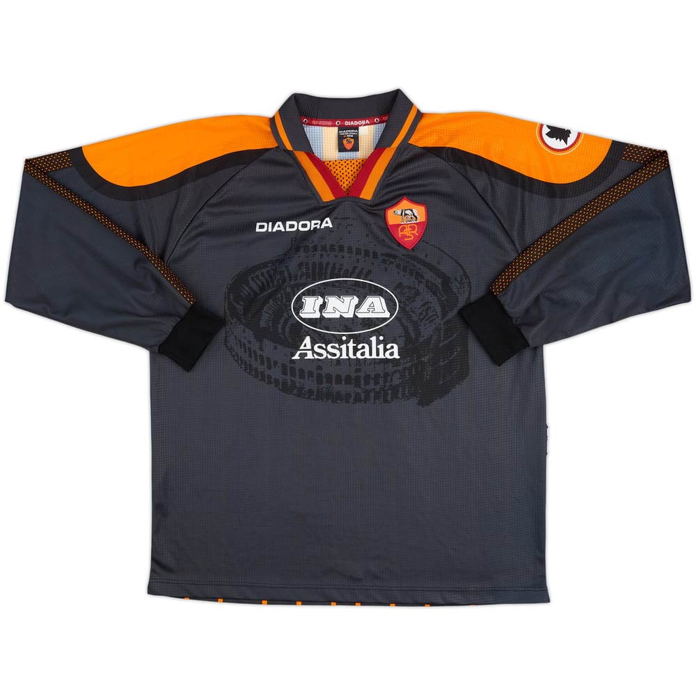 1997-98 Roma Third L/S Shirt - 10/10 - (XXL)