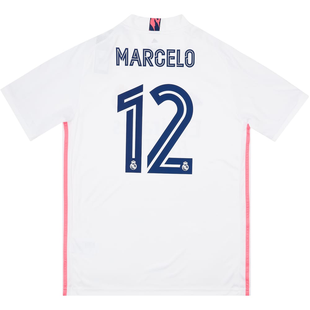 2020-21 Real Madrid Home Shirt Marcelo #12 - NEW