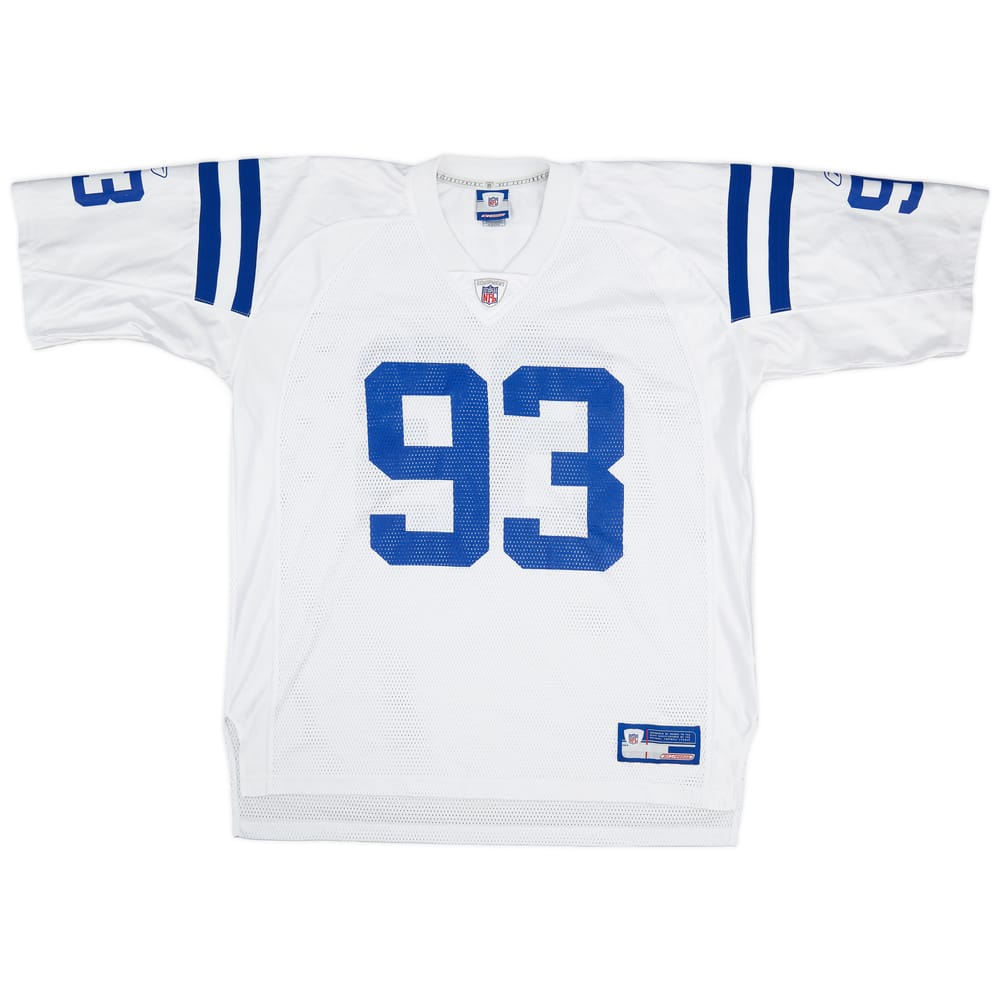 2002-04 Indianapolis Colts Freeney #93 Reebok On Field Away Jersey (Excellent) XL