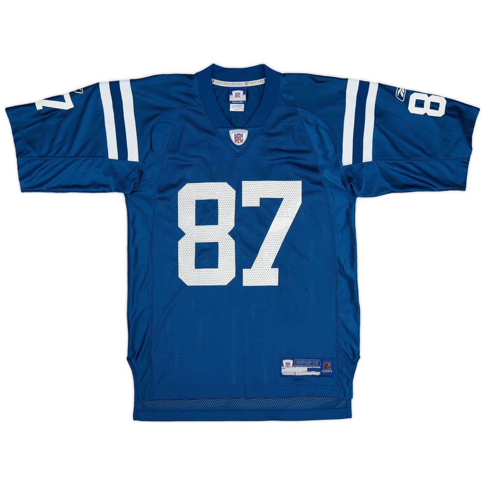 2005-06 Indianapolis Colts Wayne #87 Reebok On Field Home Jersey (Excellent) M