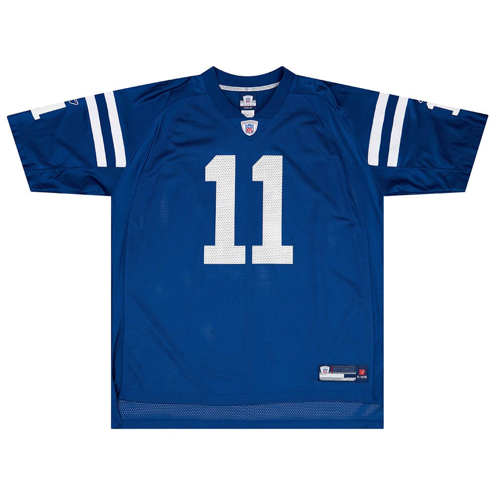 2007 Indianapolis Colts Gonzalez #11 Reebok On Field Home Jersey (Excellent) XXL