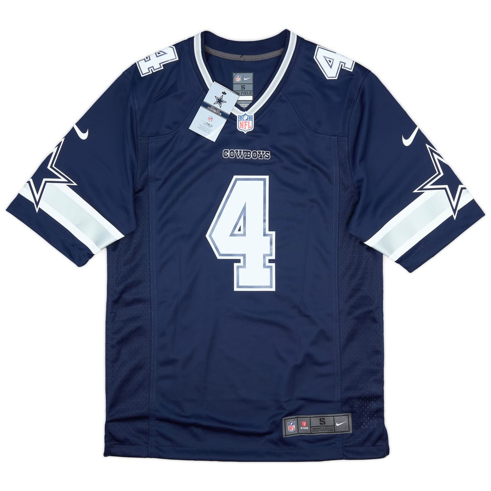 2016-23 Dallas Cowboys Prescott #4 Nike Game Home Jersey (S)