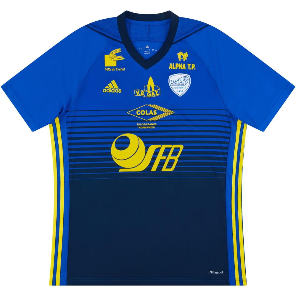2017-18 US Creteil Lusitanos Home Shirt