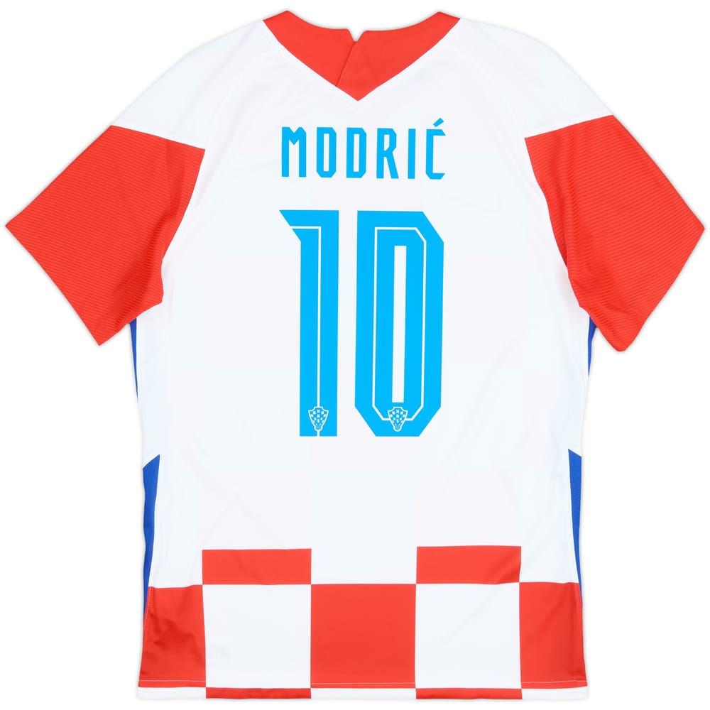 2020-21 Croatia Home Shirt Modric #10
