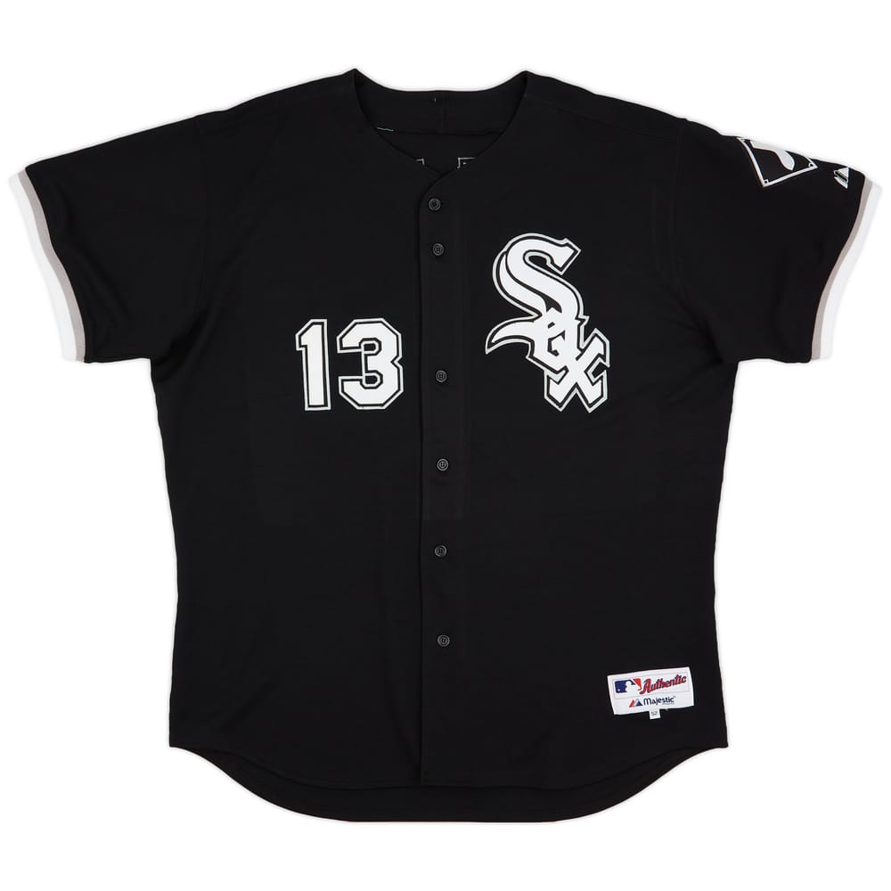 2004-08 Chicago White Sox Guillen #13 Authentic Majestic Alternate Jersey (Excellent) XXL