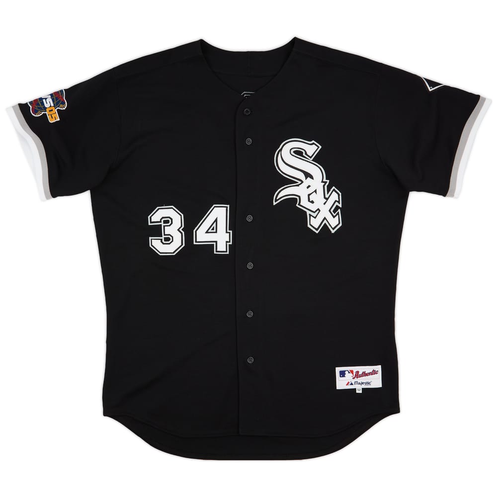 2005 Chicago White Sox Garcia #34 Authentic Majestic Alternate Jersey (Excellent) XXL