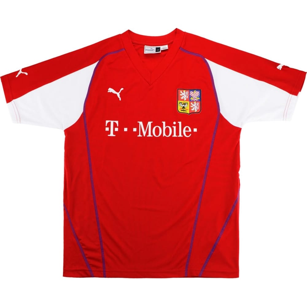 2003-04 Czech Republic Home Shirt - 8/10 - (XL)