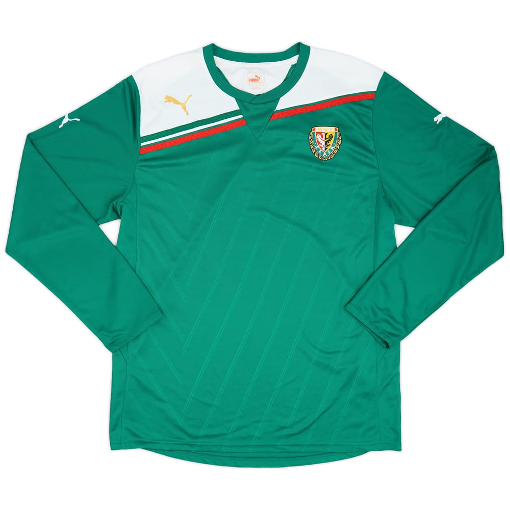 2011-13 Slask Wroclaw Home L/S Shirt - 8/10 - (XXL)