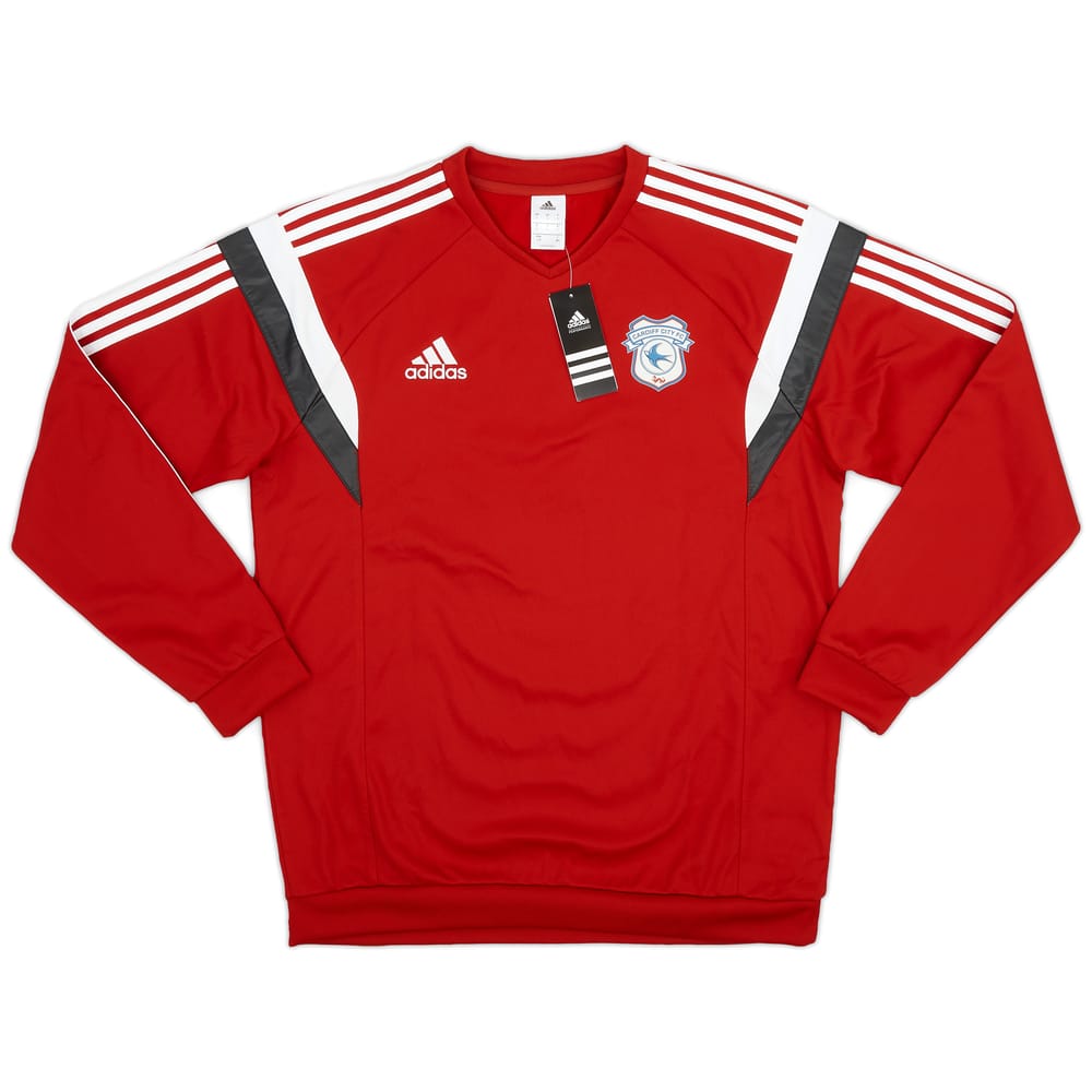 2015-16 Cardiff City adidas Sweat Top (L)