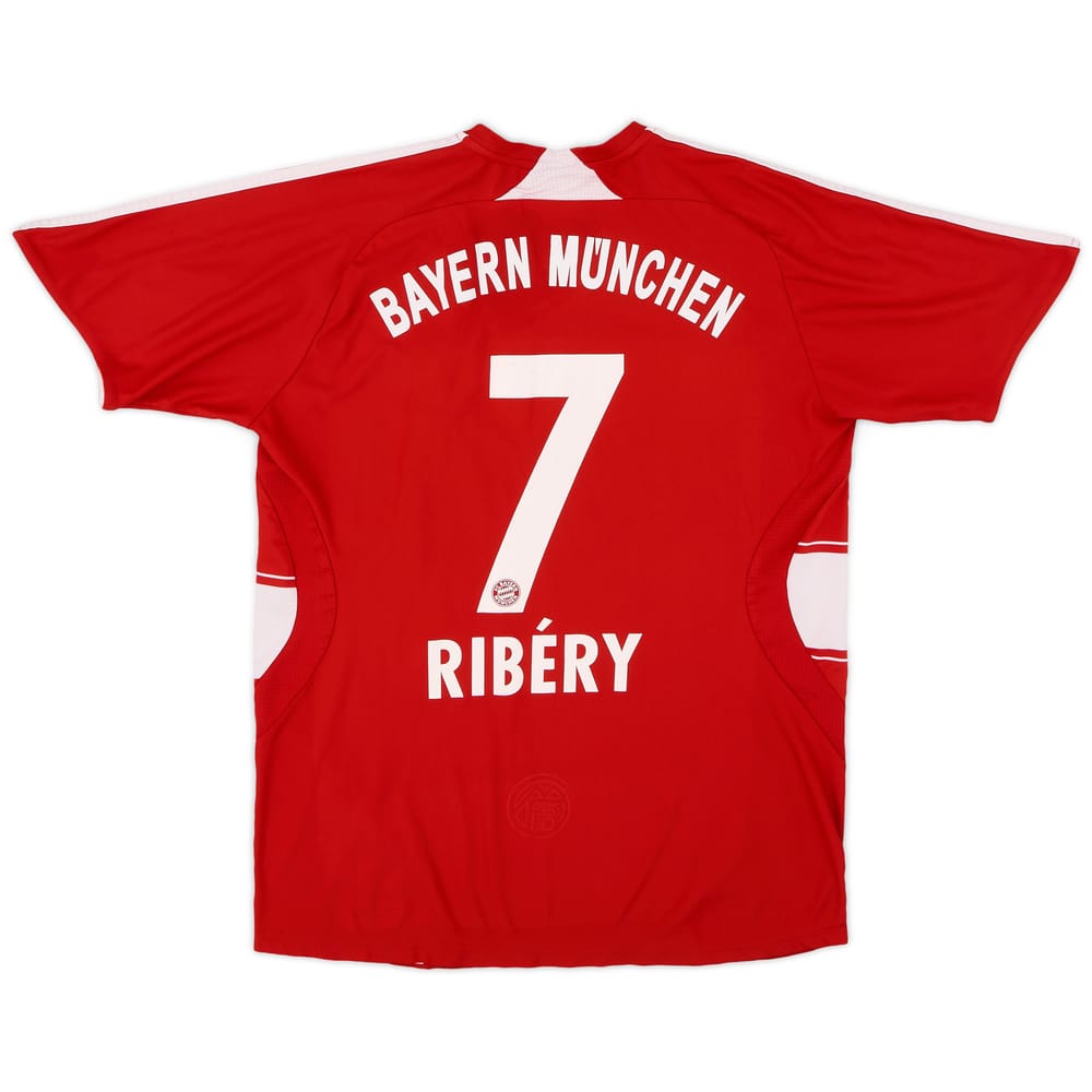2007-08 Bayern Munich Home Shirt Ribery #7 - 6/10 - (XL.Boys)