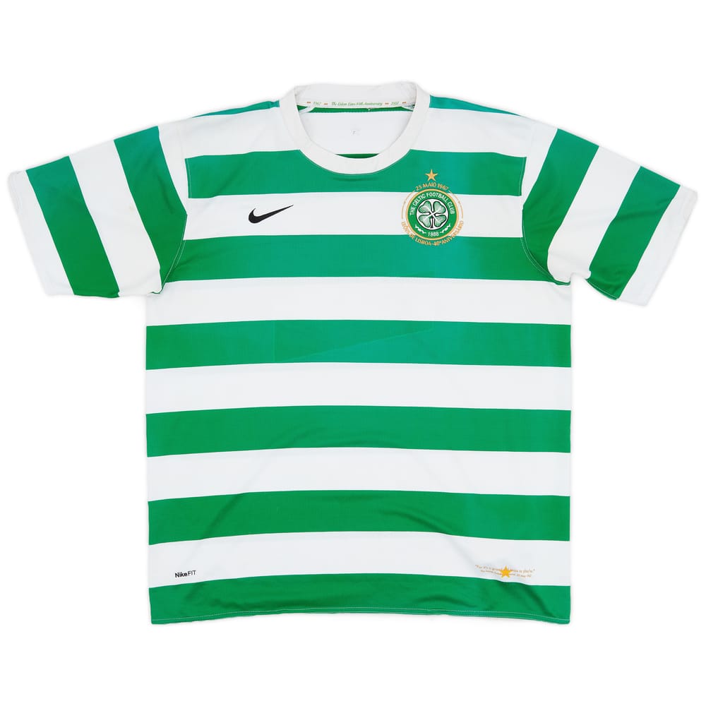2007-08 Celtic Home Shirt - 4/10 - (XL)