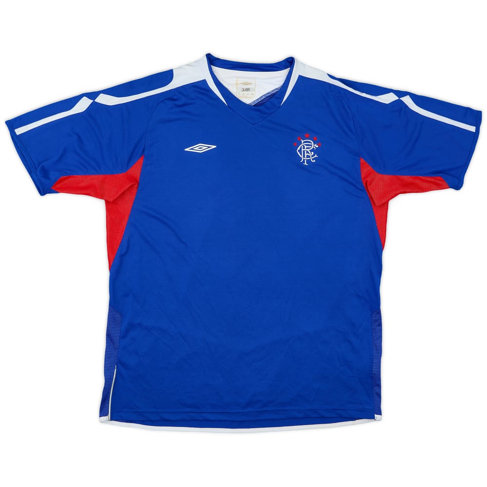 2007-08 Rangers Umbro Training Shirt - 8/10 - (L)