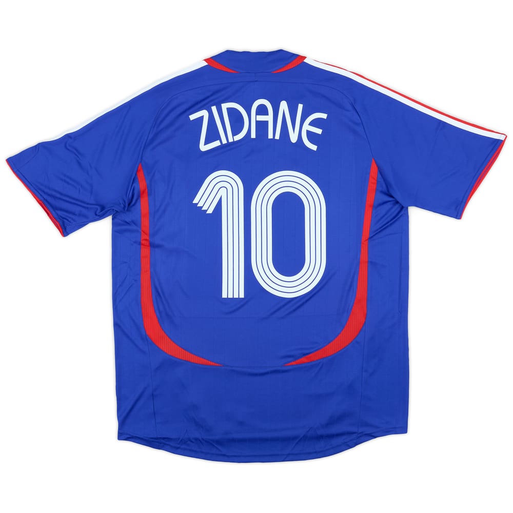 2006-07 France Home Shirt Zidane #10 (L)