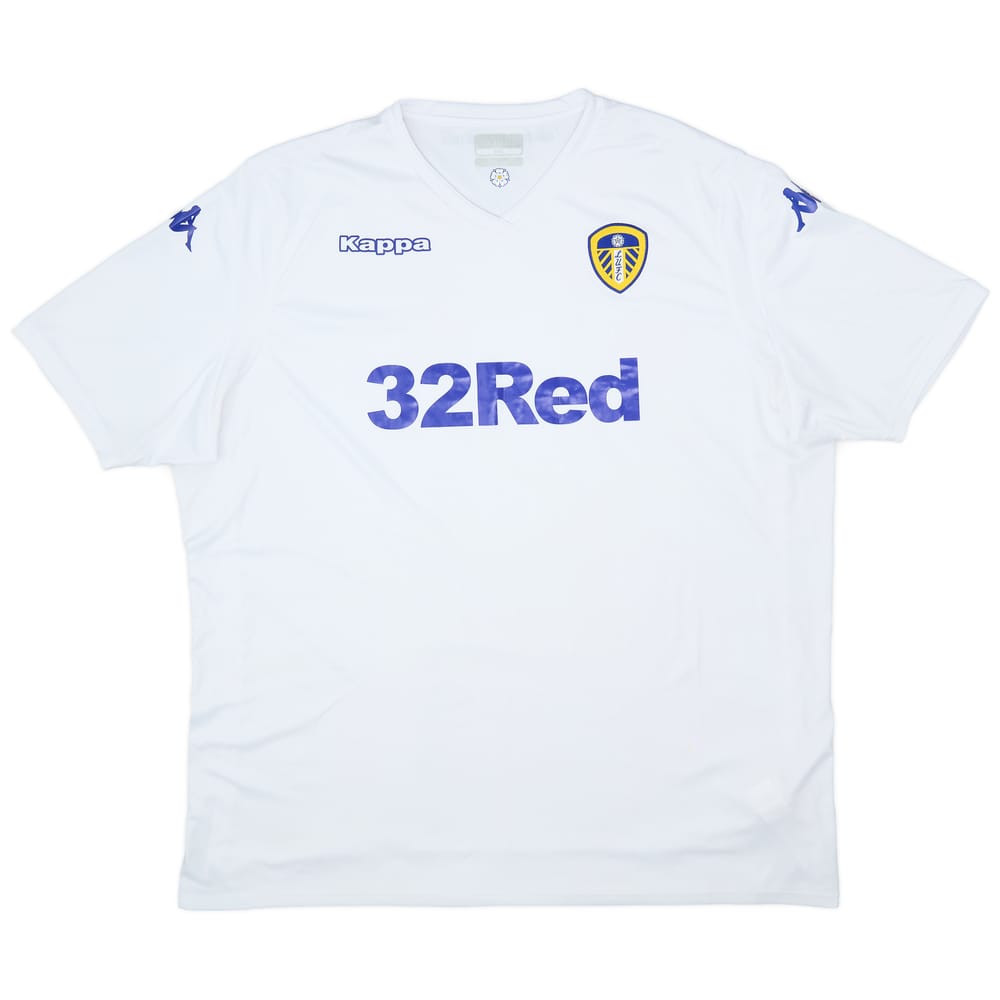 2018-19 Leeds United Home Shirt - 9/10 - (4XL)