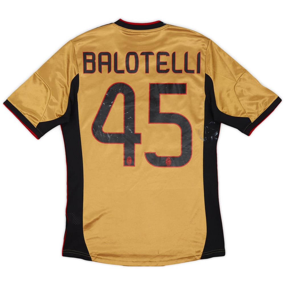 2013-14 AC Milan Third Shirt Balotelli #45 - 5/10 - (S)