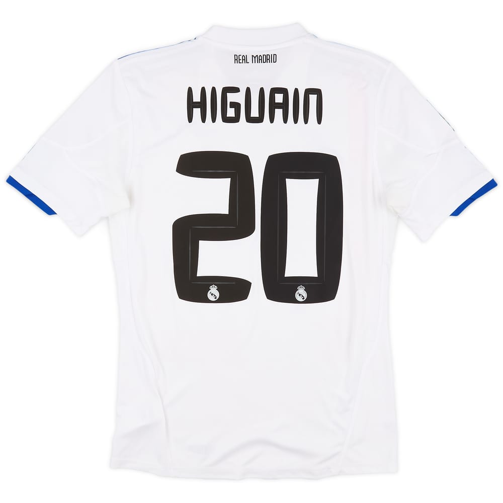2010-11 Real Madrid Home Shirt Higuain #20 - 8/10 - (S)