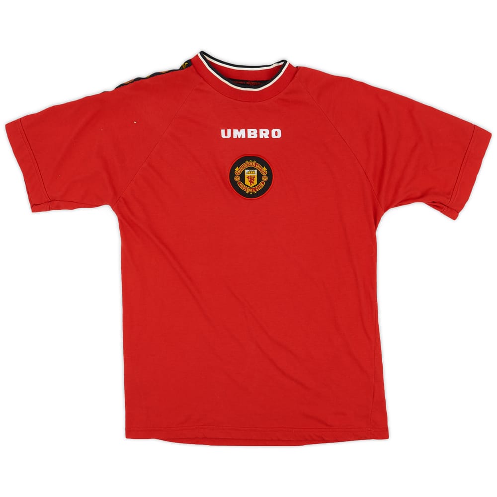 1997-98 Manchester United Umbro Training Shirt - 7/10 - (L)
