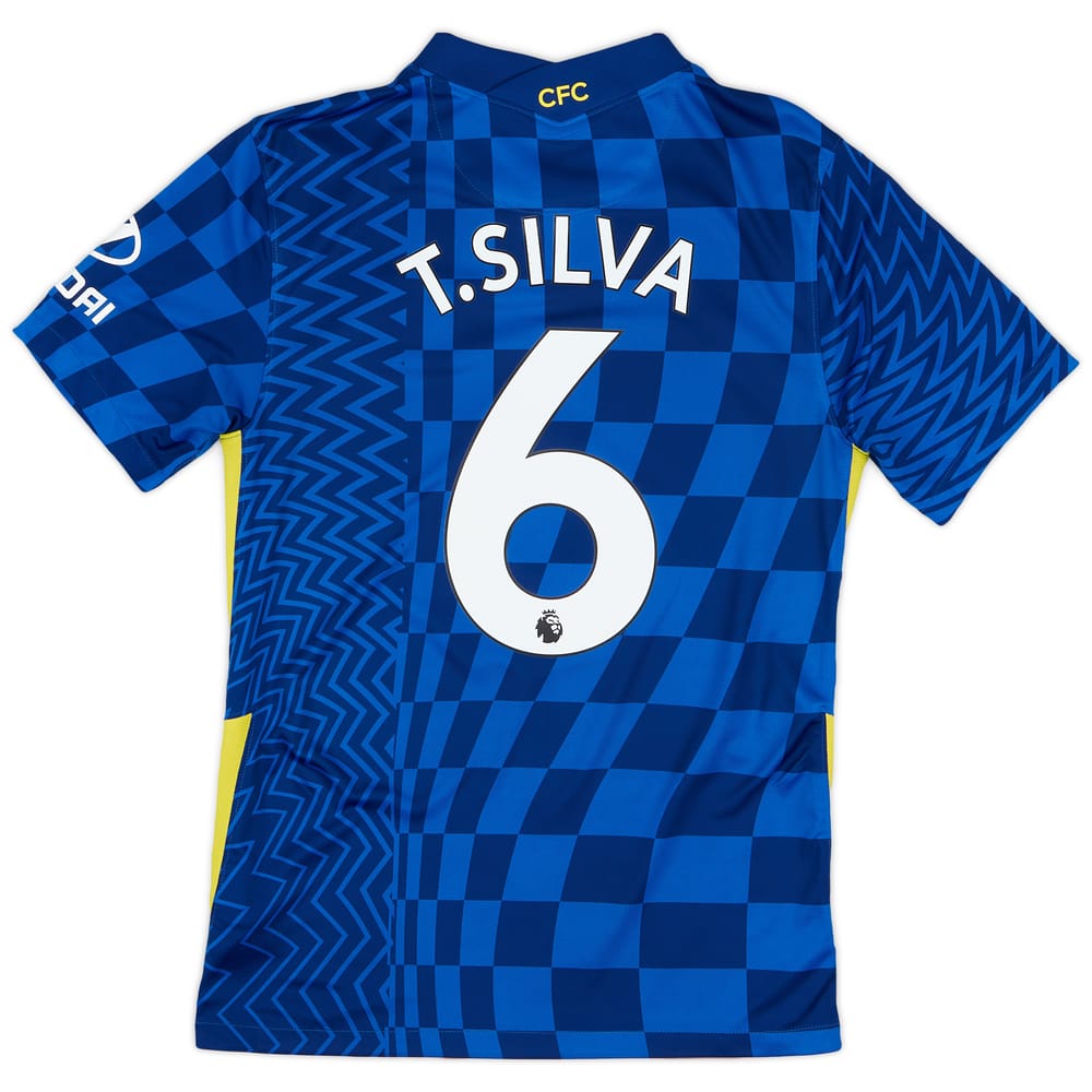 2021-22 Chelsea Home Shirt T.Silva #6 - 9/10 - (S)