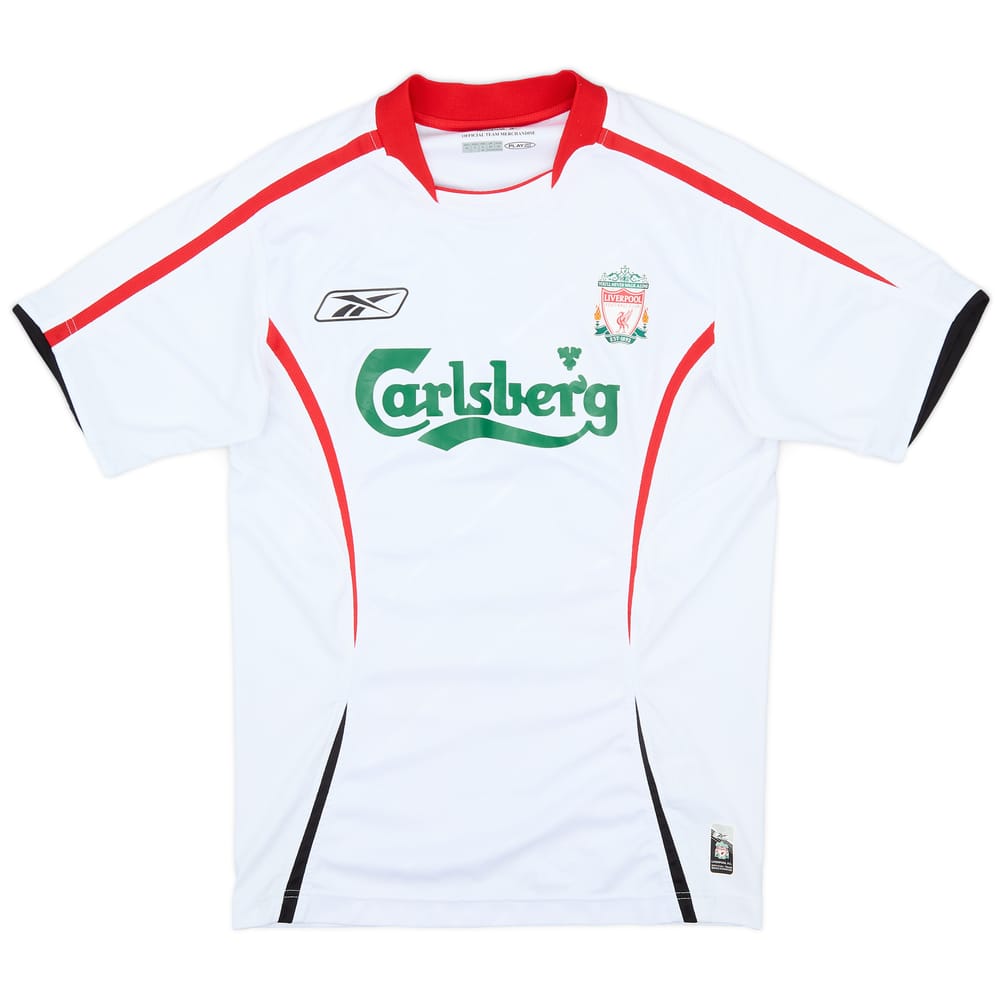 2005-06 Liverpool Away Shirt - 9/10 - (XS)