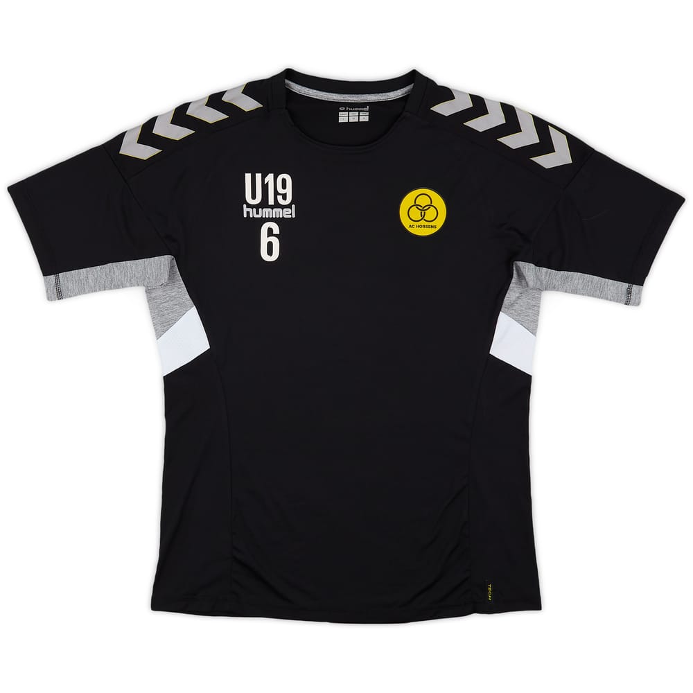 2018-19 AC Horsens U19 Player Issue Training Shirt #6 - 8/10 - (S)