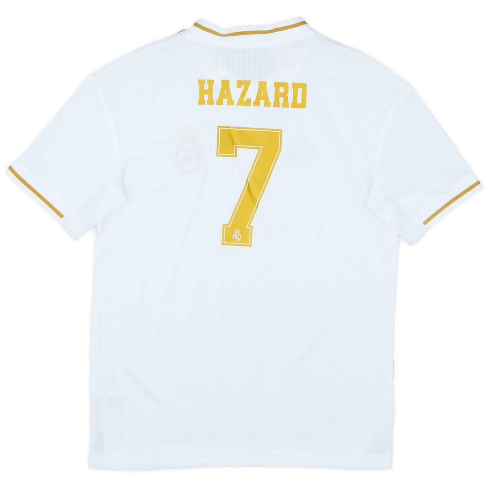 2019-20 Real Madrid Home Shirt Hazard #7 - 9/10 - (M.Boys)