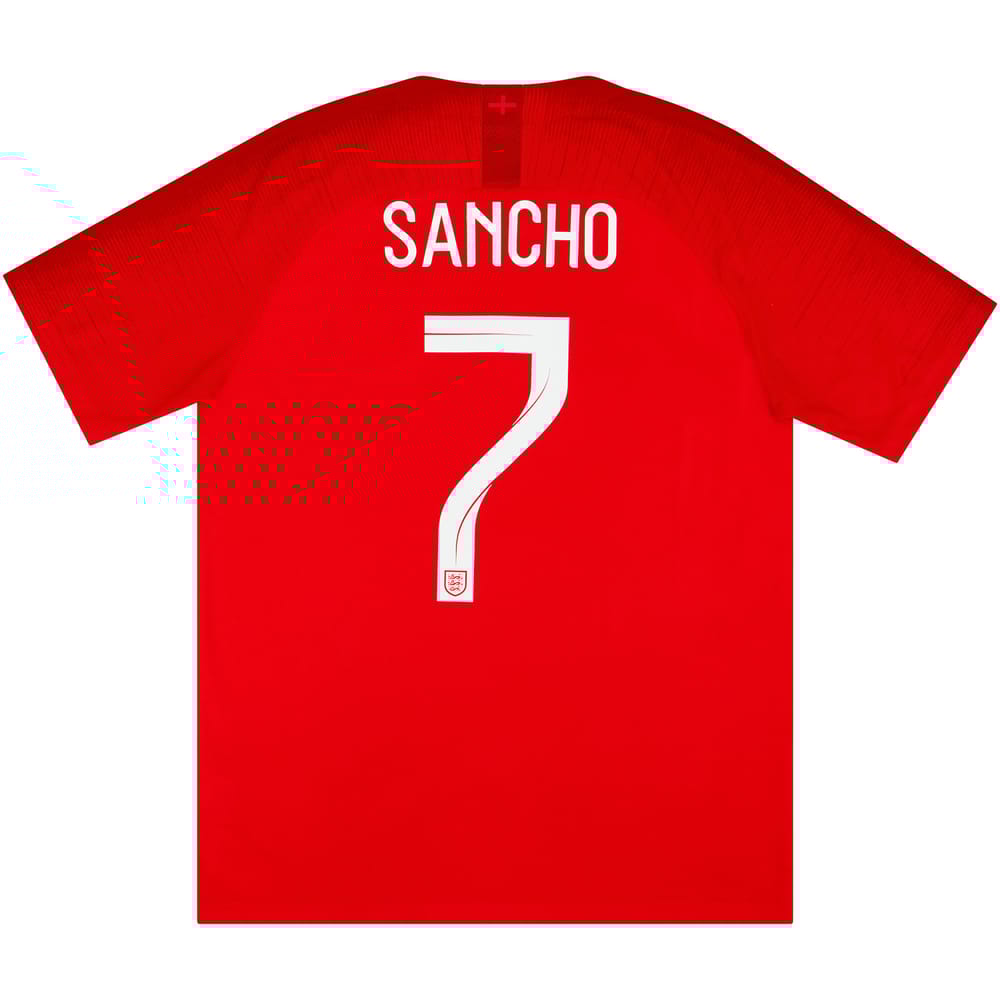 2018-19 England Away Shirt Sancho #7