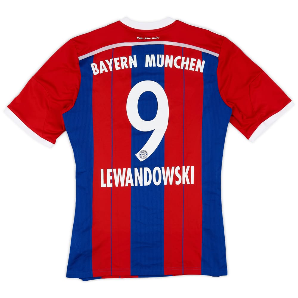 2014-15 Bayern Munich Home Shirt Lewandowski #9 - 6/10 - (M)