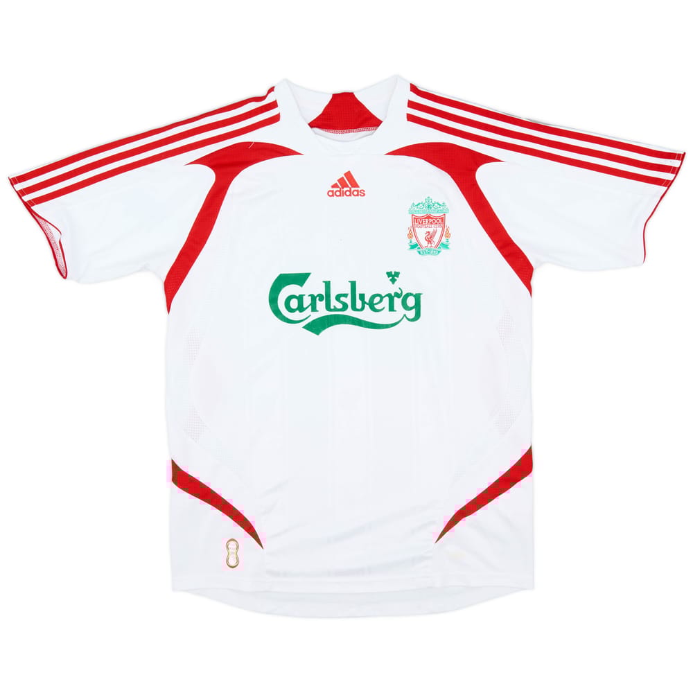 2007-08 Liverpool Away Shirt - 7/10 - (XL.Boys)