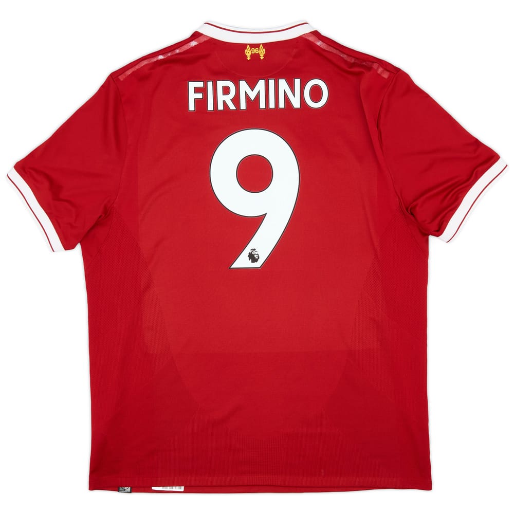 2017-18 Liverpool 125 Years Home Shirt Firmino #9 - 8/10 - (XL)