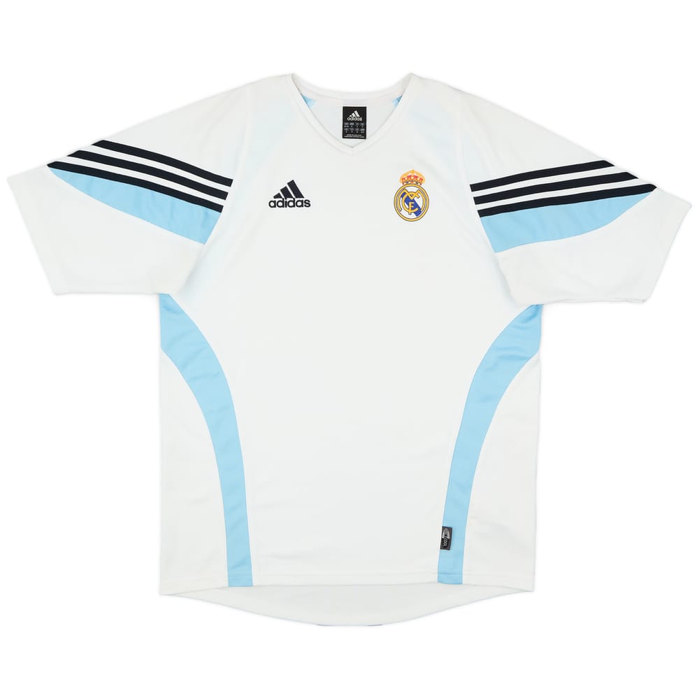 2003-04 Real Madrid adidas Training Shirt - 8/10 - (S/M)