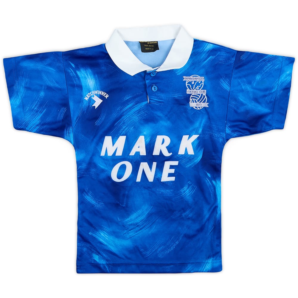 1990-91 Birmingham Home Shirt - 7/10 - (3-4 Years)