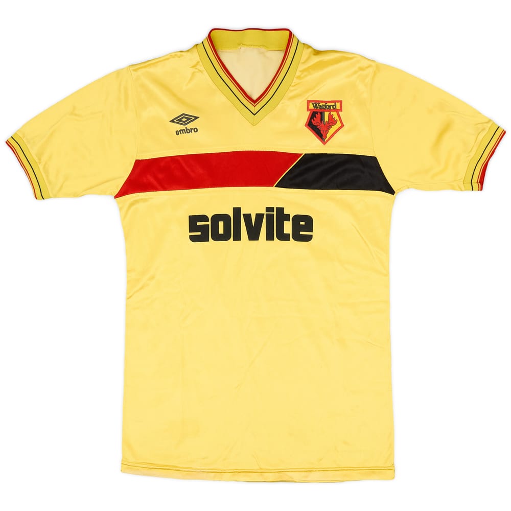 1985-87 Watford Match Issue Home Shirt #3 (Sinnott)