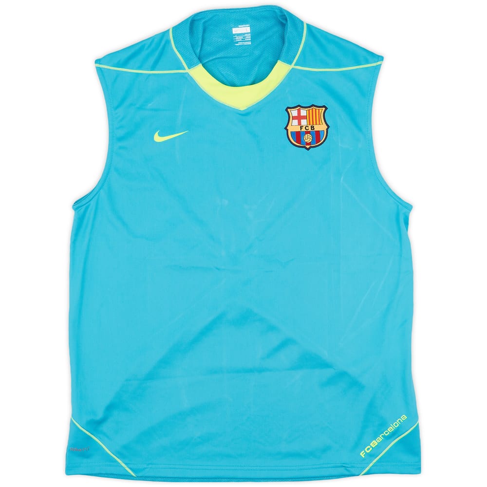 2007-08 Barcelona Nike Training Vest - 7/10 - (L)