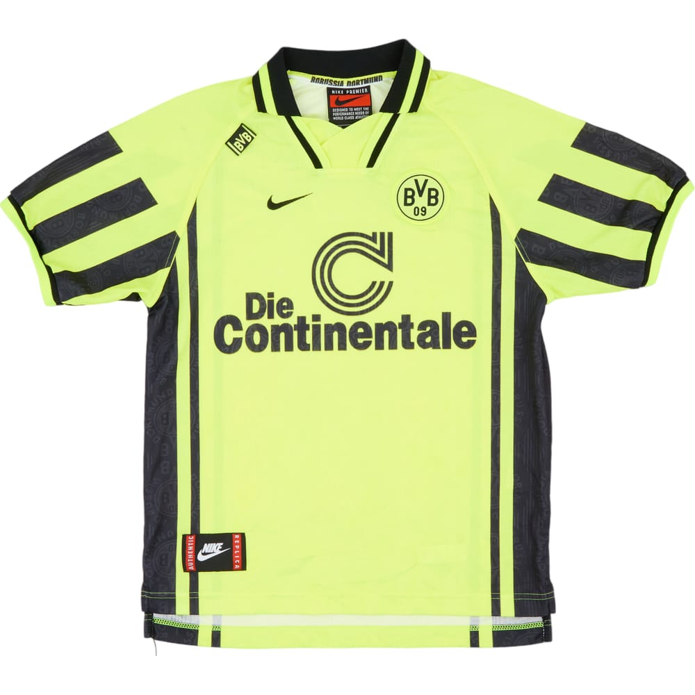 1996-97 Borussia Dortmund Home Shirt - 8/10 - (L.Boys)
