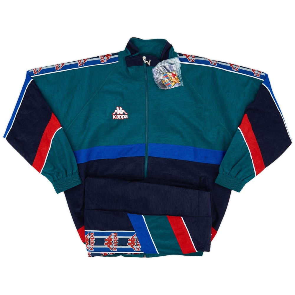 1995-96 Barcelona Kappa Training Tracksuit (M)