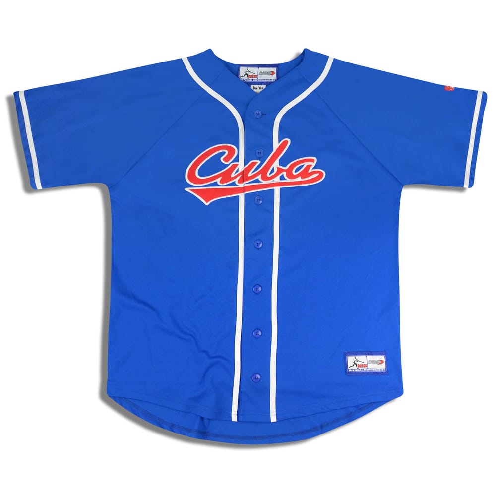 2000s Cuba National Team Batos Daring Jersey (Alternate) L