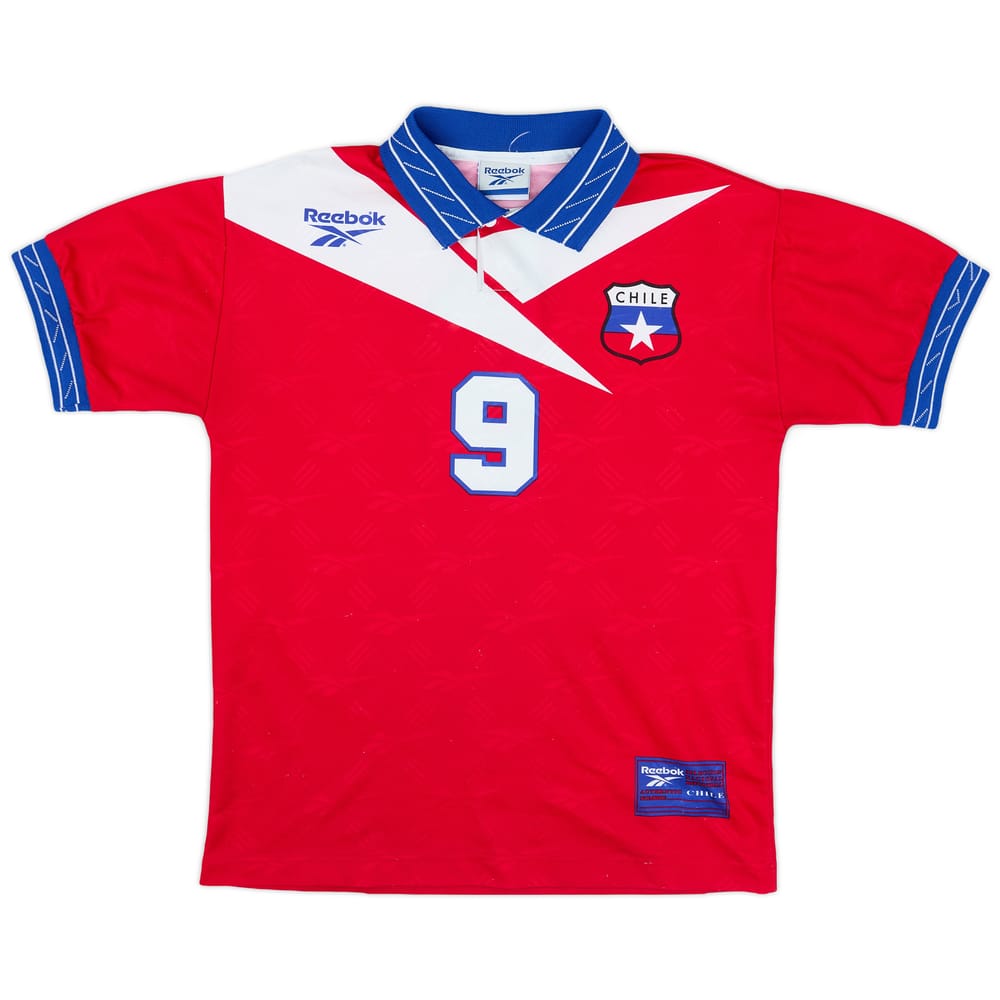 1997-99 Chile Home Shirt #9 - 9/10 - (L.Boys)