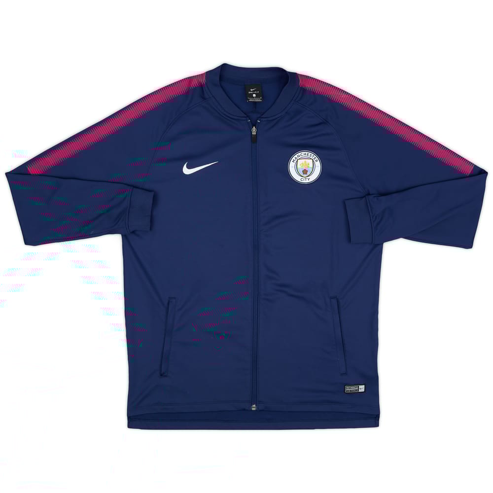 2017-18 Manchester City Nike Track Jacket - 9/10 - (L)