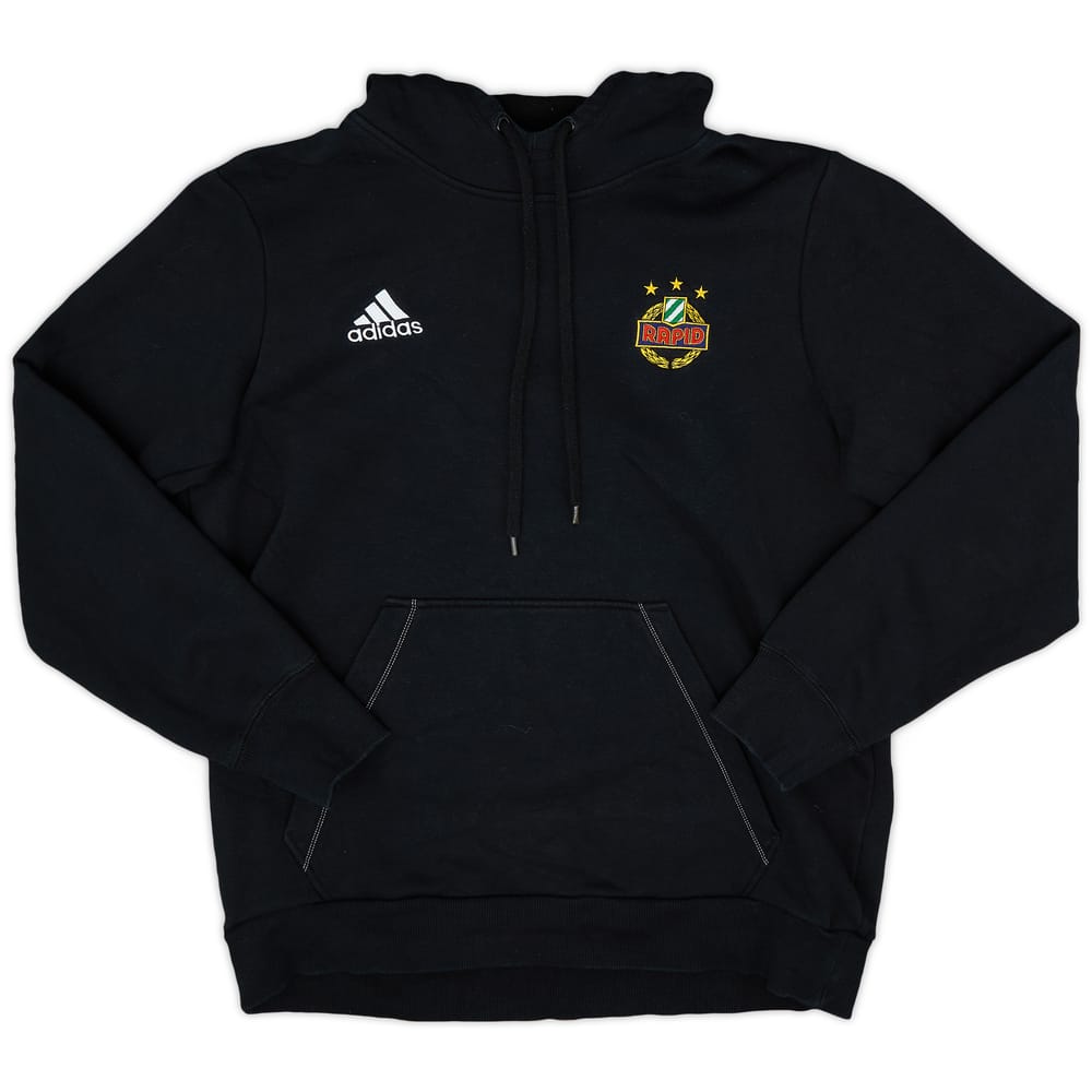 2015-16 Rapid Vienna adidas Hooded Sweat Top - 8/10 - (L)
