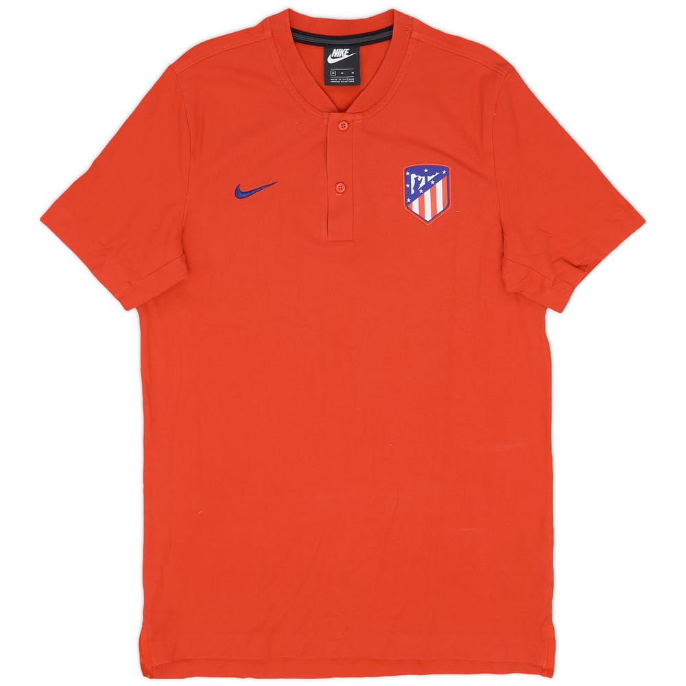 2019-20 Atletico Madrid Nike Polo Shirt - 8/10 - (M)