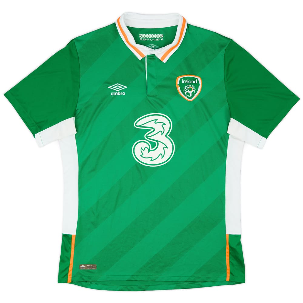 2016-17 Ireland Home Shirt - 8/10 - (L)