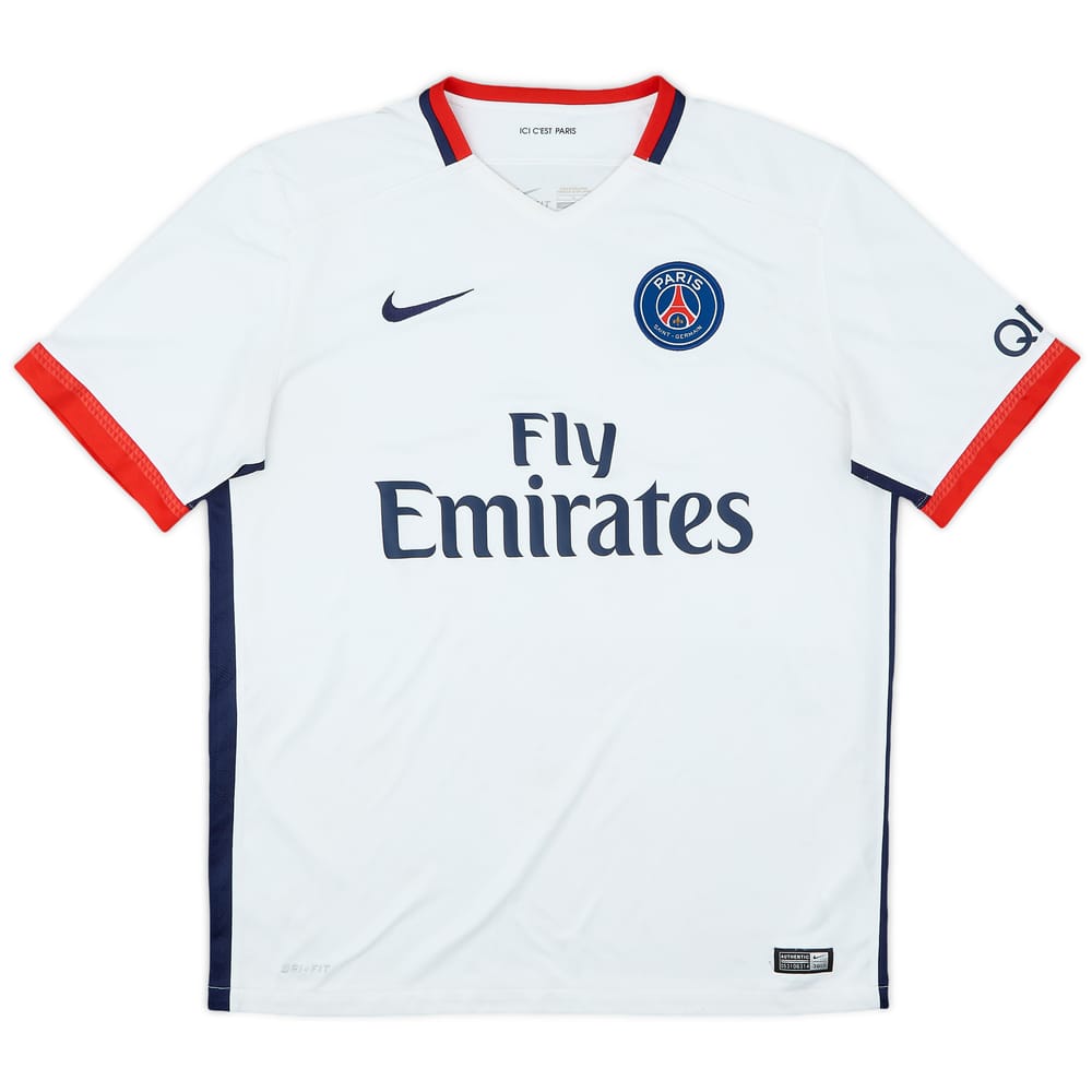 2015-16 Paris Saint-Germain Away Shirt - 5/10 - (L)